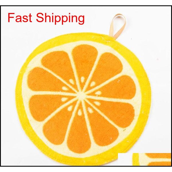 

lovely fruit print hanging kitchen hand towel microfiber towels quick-dry cleaning rag dish cloth wiping qyltzh packing2010