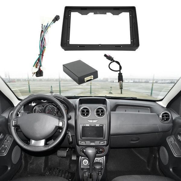 

9 inch 2din car instrument panel frame dvd panel frame radio for duster 2014-2021