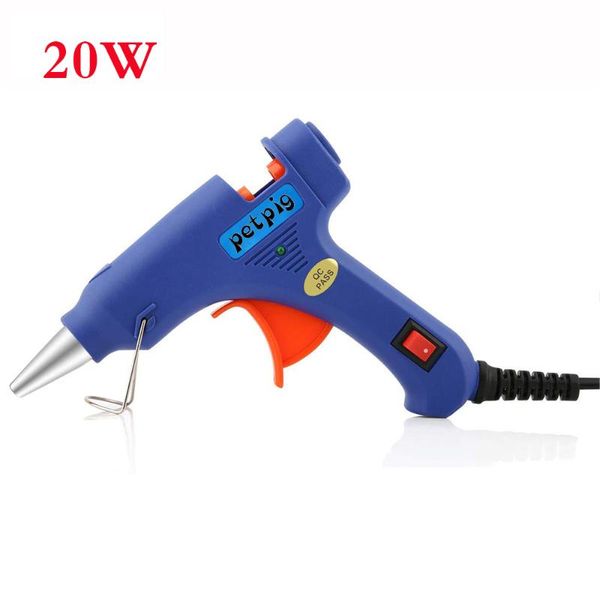 

petpig home diy 20w glue gun glue sticks power craft heat tool melt gun commercial manufacture for 7mm stick