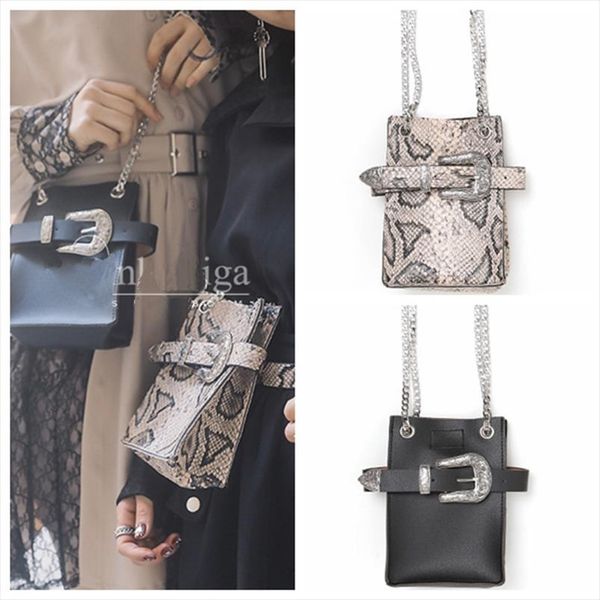 

waist pack women serpentine fanny pack leather shoulder bag fashion waist belt bag women small phone pouch crossbody bags b101