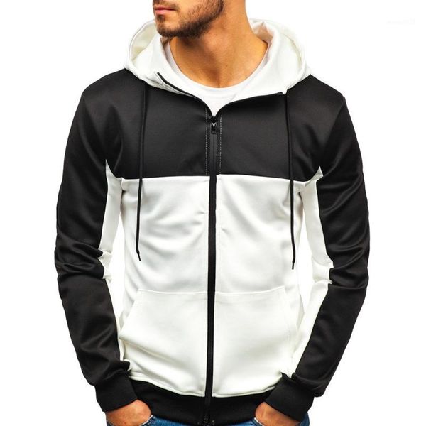 

men's hoodies & sweatshirts winter streetwear mens hip hop long sleeve sweatshirt harajuku color block hoodie men hoody blusas mujer de, Black