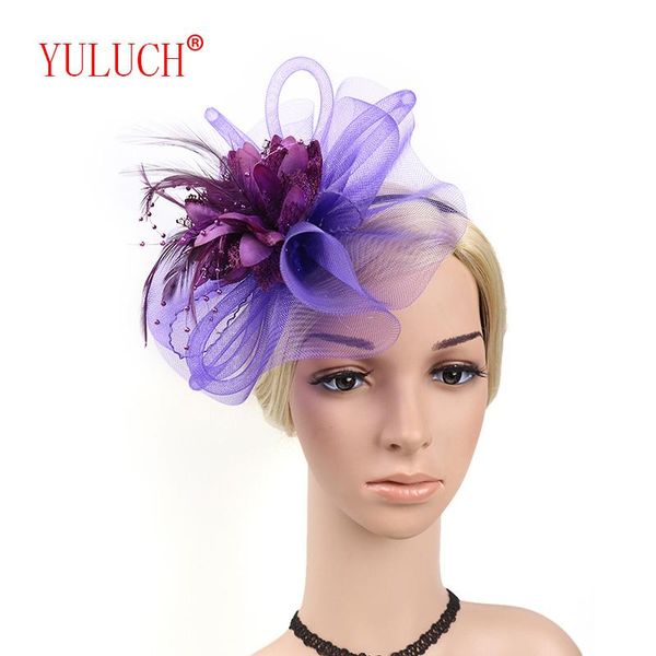 

hair clips & barrettes yuluch 2021 arrival bohemian romantic sweet woman accessories handmade multi-color flowers mesh headband party gifts, Golden;silver