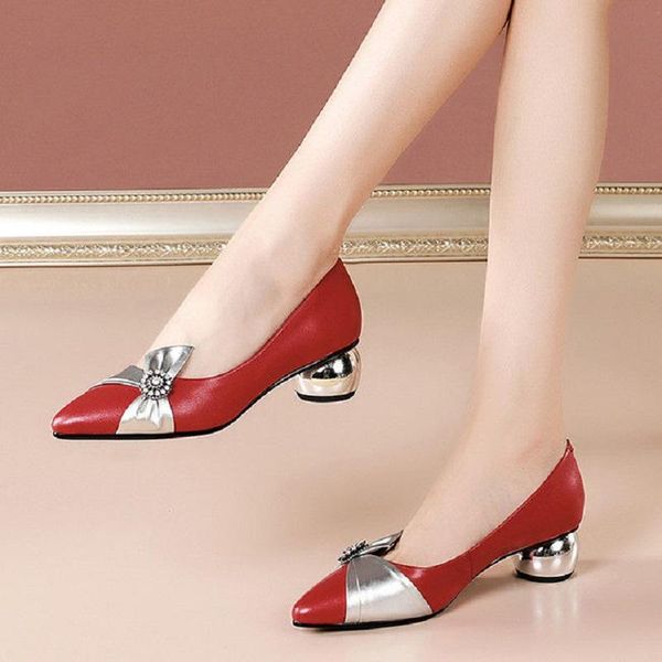 

cresfimix zapatos de mujer женщины мода красный скольжения на каблуках высоких летних леди прохладный street европейские стильные насосы b64, Black