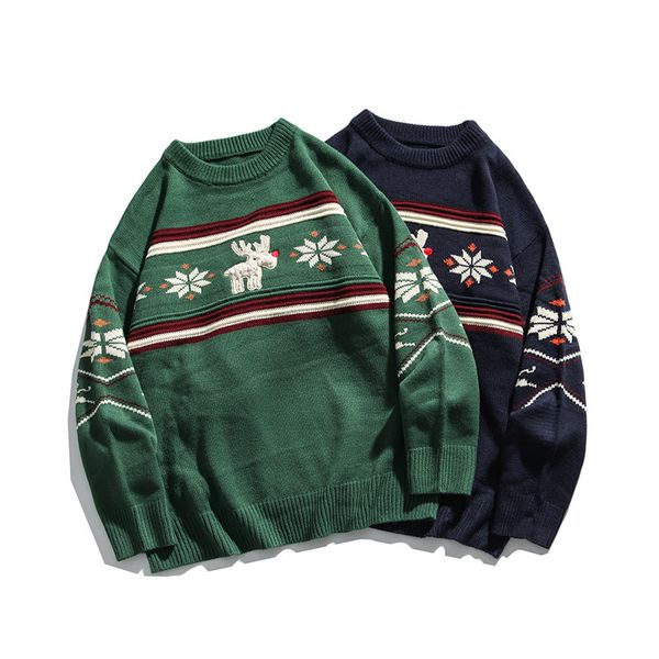 

2021 new of christmas lovers japanese sleeve sweater male female jerseys 5jq2, White;black
