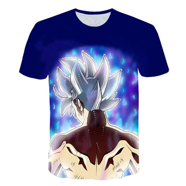 

new anime cool wukong street trend selling 3d print shirts graphic graphic hippie men clothing