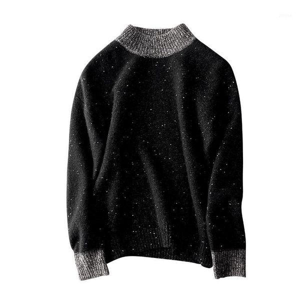 

autumn winter fashion women fleece thickening long sleeve sweater letter oh yes black1, White;black