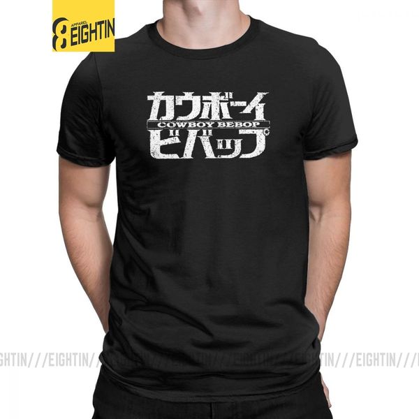 

men's t-shirts cowboy bebop funny tees short sleeve space anime spike japanese manga jet faye t shirt clothes sport hooded sweatshirt h