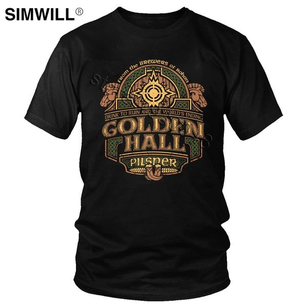 

vintage golden hall pilsner for short sleeves round neck tees retro oversize fashion gift sport hooded sweatshirt hoodie men t shirt