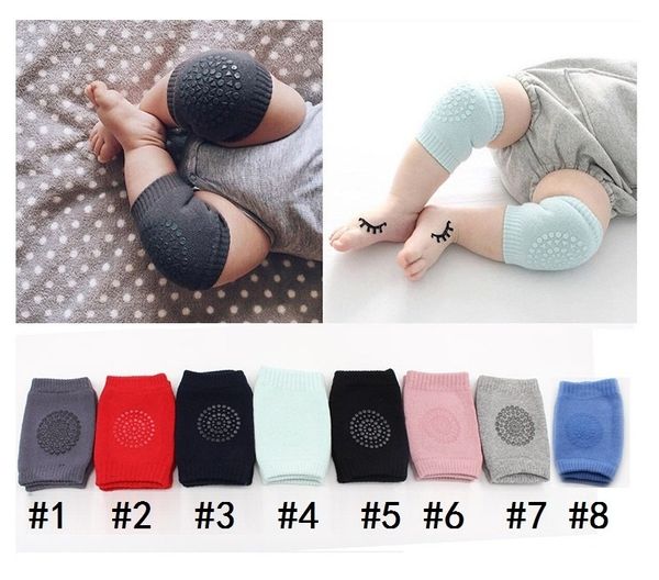 

baby crawling support safety outdoor knee pads for child antislip cotton pad leg calf compression kneecap cycling knee protector mk015