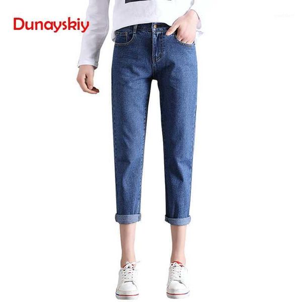 

women jeans plus size loose high waist denim jeans harem pants casual basic boyfriend slim white black blue trousers dunayskiy1