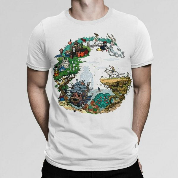 

studio ghibli movies shirt, spirited away totoro princess mononoke anime new funny sport hooded sweatshirt hoodie t shirt