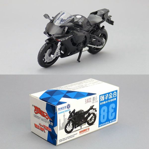 

1:18 scale/diecast toy motorcycle model/yamaha yzf-r1/super racing motorbike/educational collection/gift for children
