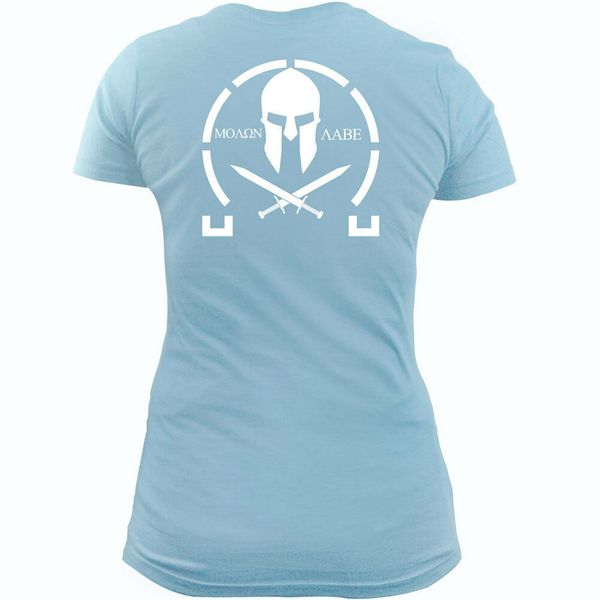 

women's classic molon labe graphic t-shirt gyms fitness tee shirt new fashion design for men women sport hooded sweatshirt hoodie