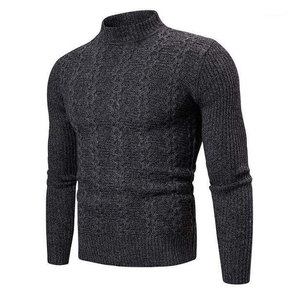 

men's winter knit casual turtleneck slim fit warm solid color long sleeve pullover sweater soft, White;black