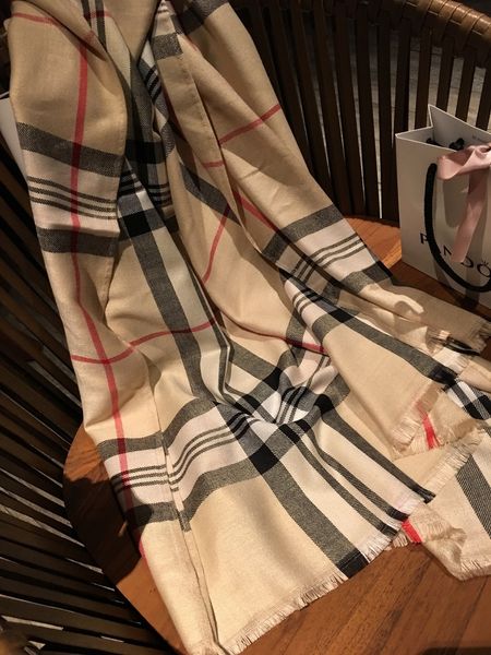 

зима шарф женский универсальный чек, Blue;gray