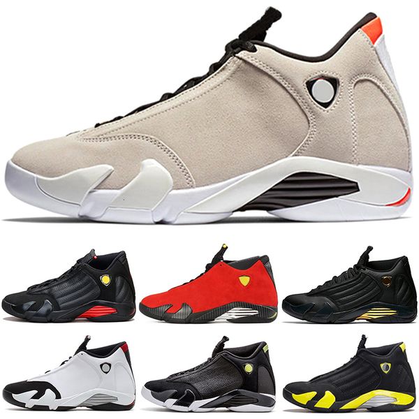 

dmp мужчина 14 14s баскетбол песчаной обуви пустынной последний выстрел thunder black toe конфета indiglo дизайнер тренер спорт тапок размер