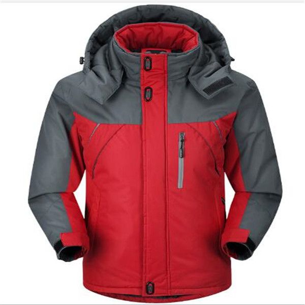 

2020 foreign trade winter clothes men's jacket youth hooded cotton jacket cotton jackets parkas padded outerwear, Black
