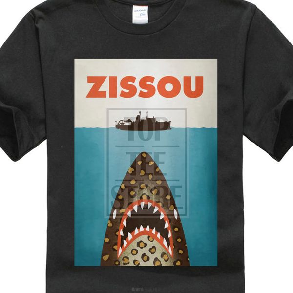 

2017 новое прибытие прохладный стив зиссоу акулы челюсти море 3d дизайнеров толстовку лето популярные короткие рукава tee напечатанных мужск