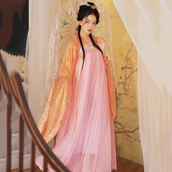 

vintage tang suit ancient chinese hanfu dress women chinese traditional costume fairy princess cosplay oriental clothes dn6046, Black;red