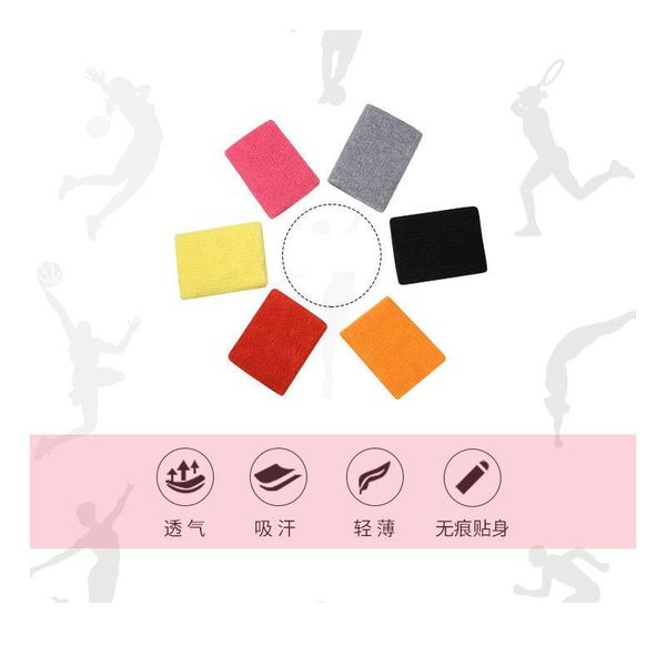 

1 pcs wristband wrist support brace wraps guards hand band sweatband for volleyball basketball tennis fitness gy jllnoy, Black;red