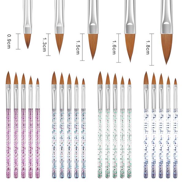 

nail art tools rhinestones gems picking crystal wax pencil brush pen picker decoration dotting make up 0307, Silver