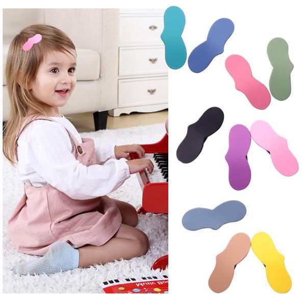 

клип 2pcs привязать матовый волос девушки сердца шпилька cute заколка для женщин дети аксессуары для волос стайлинг инструменты для младенце, Black;brown