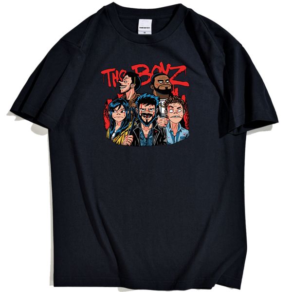 

the boys cool street cartoon image horror comics picture for fashion brand oversize male sport hooded sweatshirt hoodie t shirt