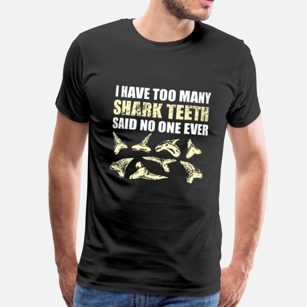 

too many shark teeth fossil geology collector gift designers graphic t shirt customized breathable custom tracksuit hoodie sweatshirt