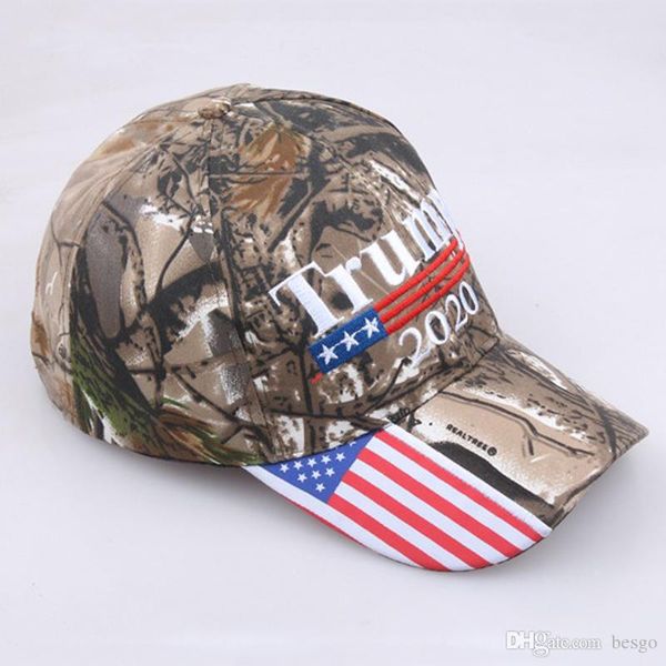 

donald trump camouflage hat keep america great 2020 ball cap embroidery letter baseball cap adjustable snapback hat for man women vt1746