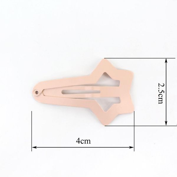 

12pcs cute hair accessories children kids girls women hair clip star hair pins color hairpin fashion metal barrette hairgrip 4cm bbyavy, Slivery;white