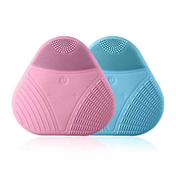

mini colorful practical charge facial cleanser skin care instrument waterproof portable silicone soft deep pore facial cleanser