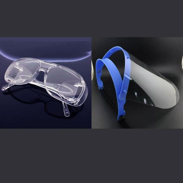 

safety new foldable adjustable anti-fog goggles anti-sneeze liquid eye protection anti-droplets windproof lab glasses clear lens