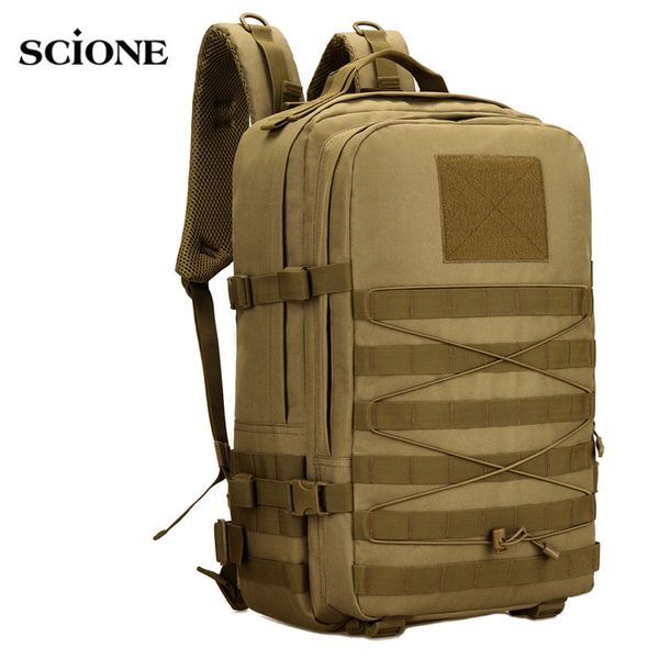 

large hiking backpack men camouflage army rucksack molle military bag mountaineering climbing trekking mochila outdoor xa854wa 161
