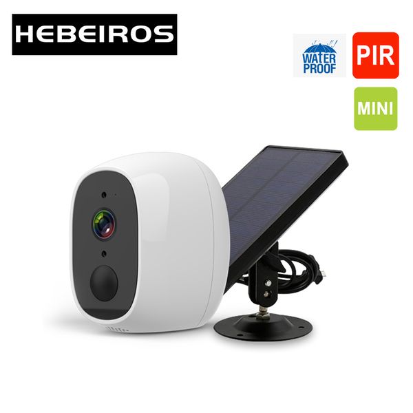

1080P Solar Panel Low Power Mini Battery Camera Outdoor IP Wifi Camera 2MP PIR Smart Home Wireless Security CCTV Camera