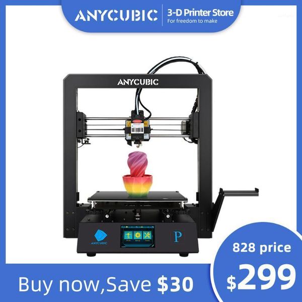 

printers anycubic 3d printer laser engraving 2-in-1 mega pro touch screen printing pla filament dual gear extruder home print1