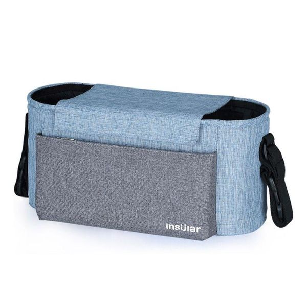 

stroller bag baby care travel pushchair hanging bottle bag diaper organiser d0