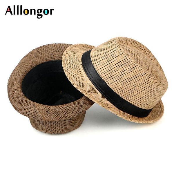 

cloches summer 2021 casual travel chapeu fedora jazz homme cowboy hats beach breathable panama straw hat men cap sunhat gorro hombre