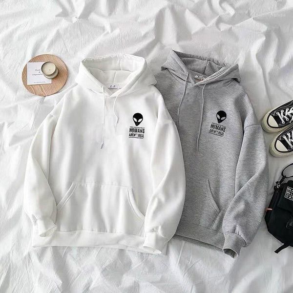 

hoodies women large size leisure art printed long sleeve hooded womens pullover soft cotton korean style ladies sweatshirtse lon1, Black