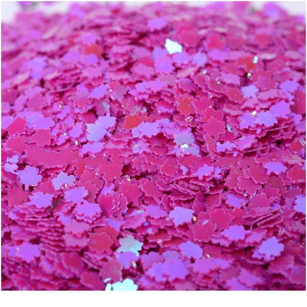 

10g 5mm pailettes pvc maple leaf loose sequins for crafts nail arts decoration glitter sequin diy wedding party decor jllphr