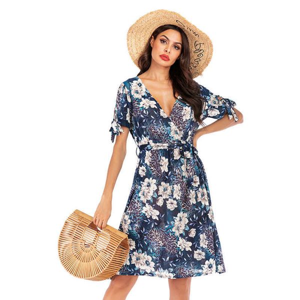 

dress small fragrance new summer style chiffon flower big swing women's mid length skirt, Black;gray