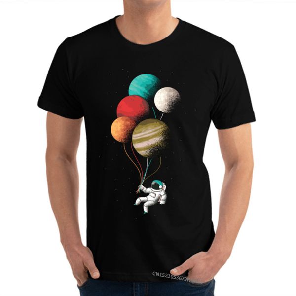 

normal astronaut with balloons new year day o neck fabric mens normal fashion sport hooded sweatshirt hoodie men t shirt