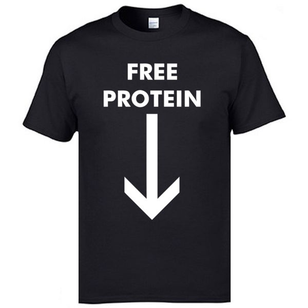 

men protein logo sign fashion for men cotton print new customized clothing shirt hoodie designers t shirts sweatshirt