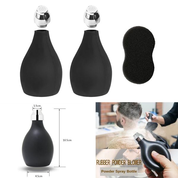 

talc powder blower puffer barbers hairdressers talcum dispenser 2pcs