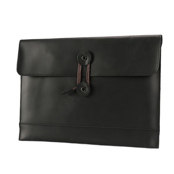 

guangzhou leather comter 13 inch ari envelope file bus horizontal men's hand bag