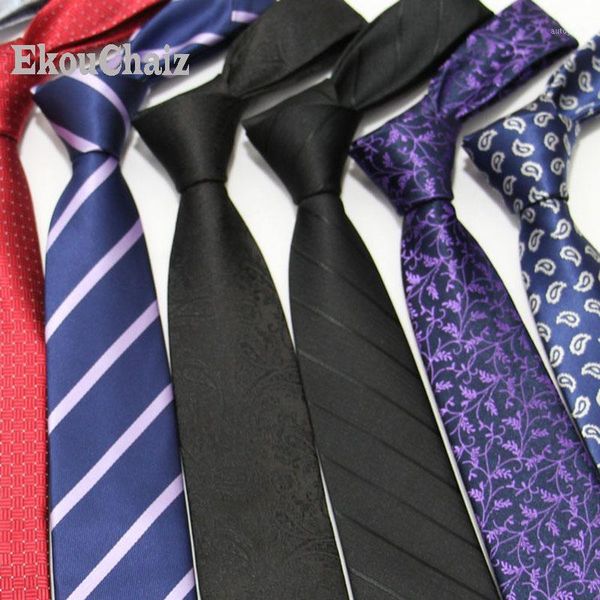 

neck ties polyester plaid krawatte fashion mens gravatas para homens tie 7cm business wedding skirt men accessories neckwear1, Blue;purple