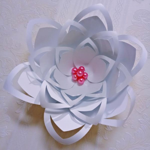 

2021 latest white/ivory half made completed flower wedding backdrop baby nursery fashion trade show retails stores deco