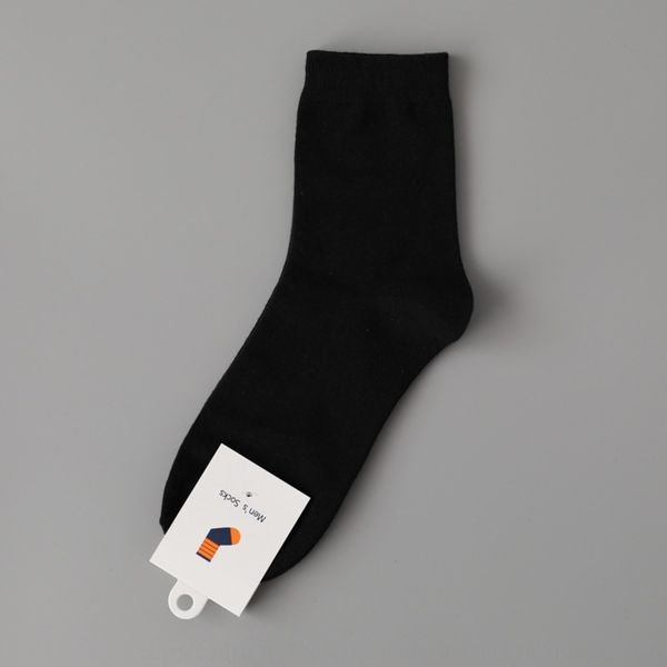 

классические 200 иглы весной и осенью мужской среднего хлопок хлопка socksmedium трубка носков бизнес носки fyyqx, Black