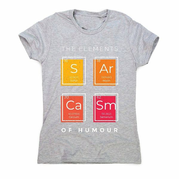 

sarcasm elements - women's funny premium t-shirt funny design tee shirt sport hooded sweatshirt hoodie