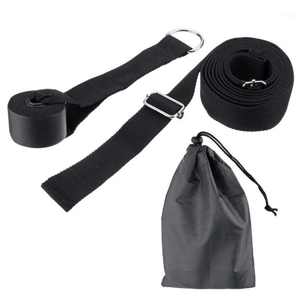 

resistance bands 3.8x300cm doorway leg stretcher indoor fitness equipment fitting ring yoga belt band ballet cheer dance training home1