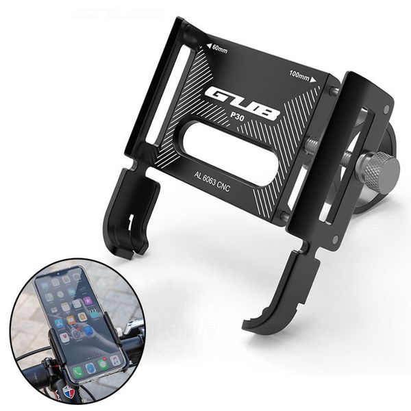 

360 rotatable aluminum alloy bike phone holder handlebar stand gps mount bracket motorcycle accessories suporte celular moto